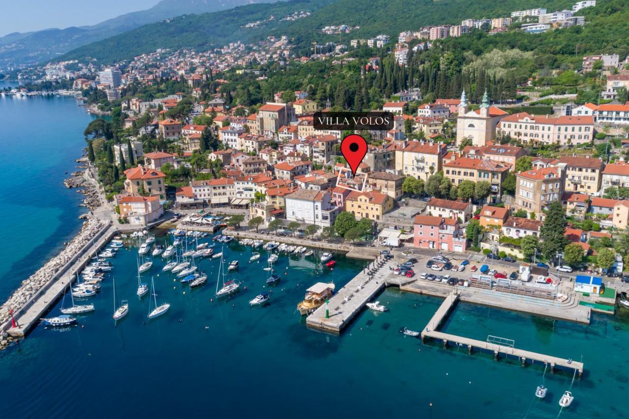 Villa Volos With Roof Terrace, Sea View, Free Private Parking โอปาติยา ภายนอก รูปภาพ